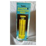 Craftsman, Makita & Taylor Tools Mix - Yardworks Spreader, Wire Cup Brush & Wind Chill & Wind Speed