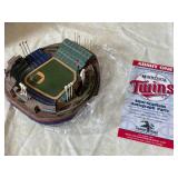 Minnesota Twins Bobbleheads Walter Johnson & Paul Molitor - Mini Stadium Diorama (Lot of 3)