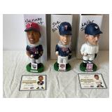 Minnesota Twins Bobbleheads - Shannon Stewart, Joe Nathan & Walter Johnson (Lot of 3)