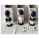 Minnesota Twins Bobbleheads - Walter Johnson, Joe Mauer & Nathan 36 (Lot of 3)