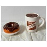 Piggy Bank & Assorted Ceramic Mugs, Gift Tins & Decor