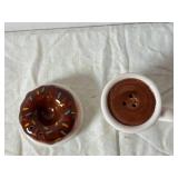 Piggy Bank & Assorted Ceramic Mugs, Gift Tins & Decor