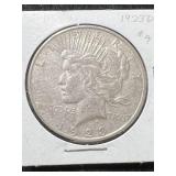 1923-D US PEACE SILVER DOLLAR