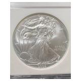 2009 AMERICAN SILVER EAGLE NGC MS69