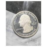 2012-S US PROOF SILVER HI VOLCANOES QUARTER