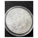 1999 AMERICAN SILVER EAGLE 1 TROY OZ .999 FINE SILVER IN COLOR