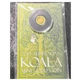 2013 AUSTRALIAN KOALA HALF GRAM .9999 FINE GOLD