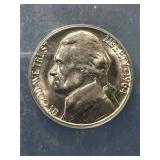 1964-D US JEFFERSON NICKEL ANACS MS66