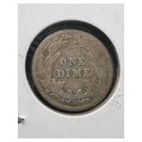 1914-D US BARBER DIME