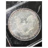 1994 AMERICAN SILVER EAGLE 1 TROY OZ .999 FINE SILVER IN CASE