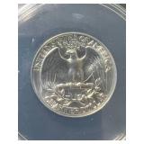1964 US PROOF WASHINGTON QUARTER ANACS PF67