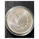 1 TROY OZ .999 FINE SILVER MORGAN DOLLAR DESIGNED ROUND IN AIRTITE