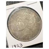1923 US PEACE SILVER DOLLAR