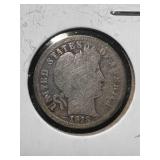 1912 US BARBER DIME