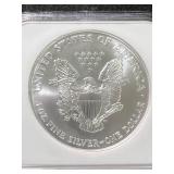 2002 AMERICAN SILVER EAGLE NGC MS69