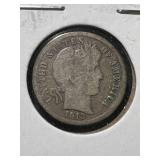 1913 US BARBER DIME