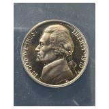 1970-S US PROOF JEFFERSON NICKEL ANACS PF67 OBV CAMEO