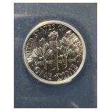 1957 US PROOF ROOSEVELT DIME ANACS PF67