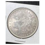 1921 US MORGAN SILVER DOLLAR UNC