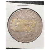 1896 US MORGAN SILVER DOLLAR