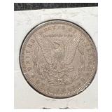 1896 US MORGAN SILVER DOLLAR