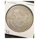 1921-S US MORGAN SILVER DOLLAR