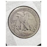 1944-D US WALKING LIBERTY HALF DOLLAR