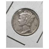 1944-D US MERCURY DIME