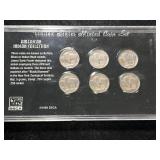 AMERICAN INDIAN 6 COIN COLLECTION