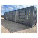 40ft side open two-door shipping container | ABOSS | 2025 | brand new | 40ft JPCU0107038