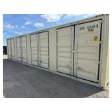 40ft side open four-door shipping container ABOSS 2025 brand new 40ft JPCU2221380