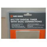 Game Winner 6V/12V Digital Timer with Dual Connections