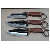 Custom Carbon Steel Knife Set