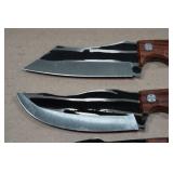 Custom Carbon Steel Knife Set