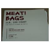 Meat Storage Bags - 2lbs