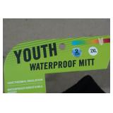 Clam Youth Waterproof Mitts - 2XL