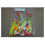 15-Piece Glow in the Dark Fishing Floats
