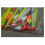 15-Piece Glow in the Dark Fishing Floats