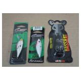 *2* Cotton Cordell Fishing Lures and Bass Rat Lure