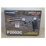 UKArms P2002C Spring Powered Airsoft Gun with Laser