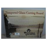 Whitetails Unlimited Tempered Glass Cutting Board