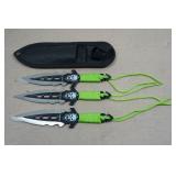 Z Hunter Throwing Knife Set