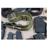 Assorted Hunting Gear - Gun Case, Gun Cleaning, Belt