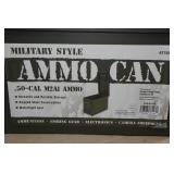 Military Style Ammo Can