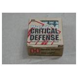 25 Hornady Critical Defense 9mm 115 Gr FTX Ammo