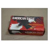 50 American Eagle 9mm 115 Gr FMJ Ammo