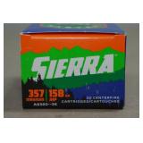 20 Sierra .357 Mag 158 Gr JHP Ammo