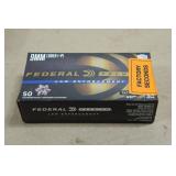 50 Federal Premium LE 9mm Luger +P 124 Gr Tactical HST Ammo