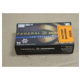 50 Federal Premium LE 9mm Luger +P 124 Gr Tactical HST Ammo