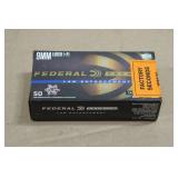 50 Federal Premium LE 9mm Luger +P 124 Gr Tactical HST Ammo